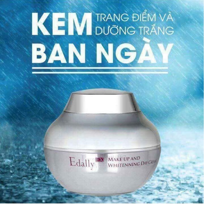 [CHÍNH HÃNG EDALLY] KEM TRANG ĐIỂM VÀ DƯỠNG TRẮNG DA BAN NGÀY CAO CẤP EDALLY EX 50G - KEM DƯỠNG DA WHITENNING DAY CREAM