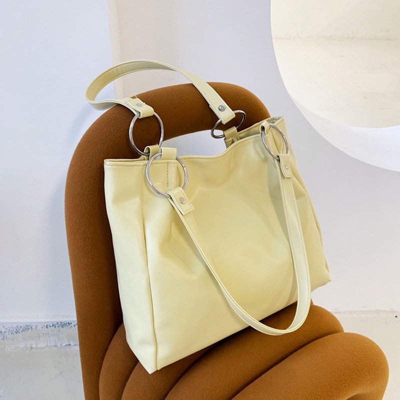 Túi đeo vai IELGY sức chứa lớn thiết kế đơn giản thời trang sành điệu cho nữ