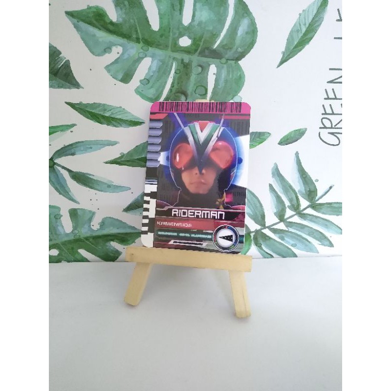 Thẻ bài sưu tầm card in kamen rider Decade đọc được 2 mặt trong Driver Kamen Rider Riderman