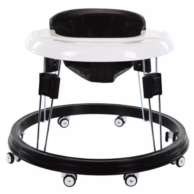 XE TRÒN TẬP ĐI B&W CÓ BÀN ĂN DẶM GẤP GỌN CHO BÉ