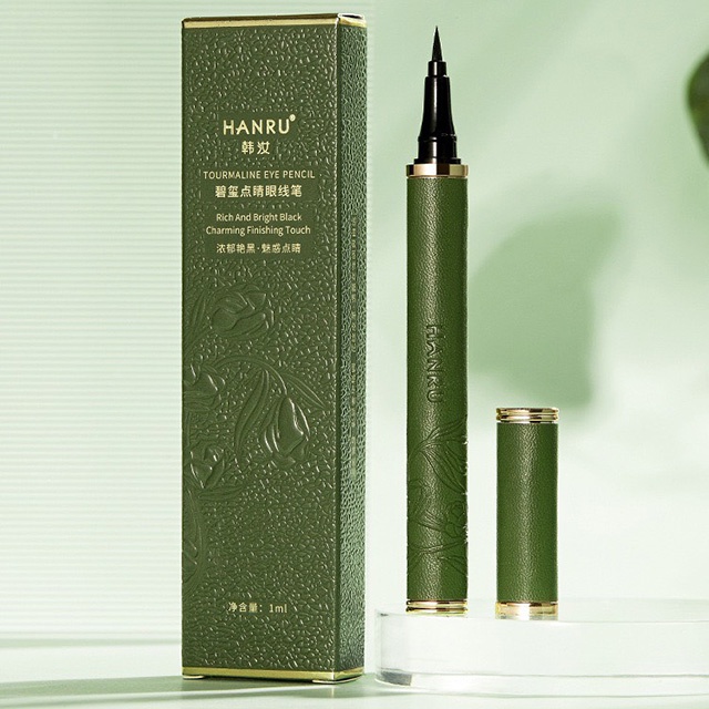 HOT - Bút Kẻ Mắt Nước HANRU Tourmaline Eye Pencil - Vỏ Xanh