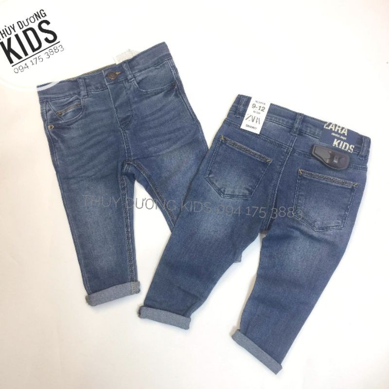 ⚡😍Quần bò/ jeans Zara skinny màu xanh nhạt, xanh đậm, khói và đen dư xịn cho bé