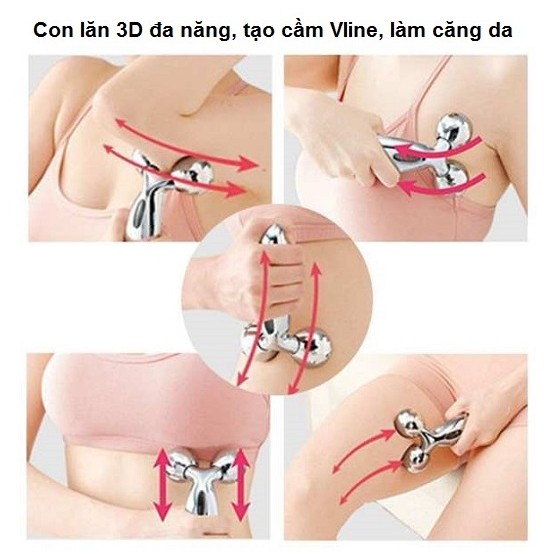 Mát xoa 3D Massage Mặt Nâng Cơ Mặt V Line
