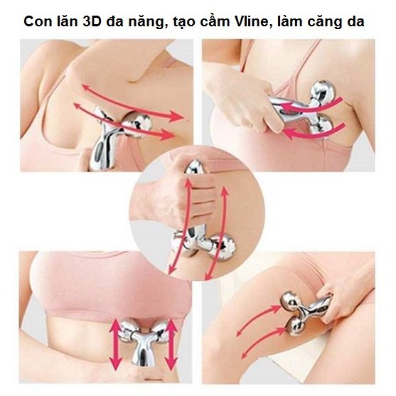 Mát xoa 3D Massage Mặt Nâng Cơ Mặt V Line