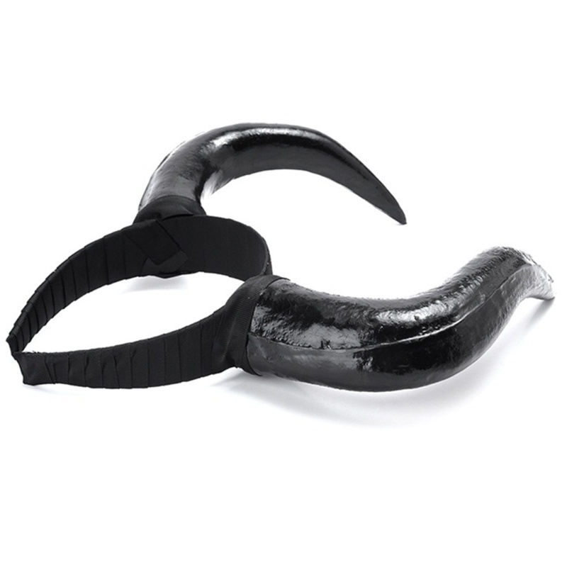 Cài Tóc Hình Sừng Oxi Phong Cách Gothic