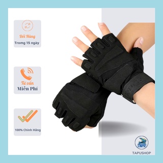 Găng tay đi phượt Black Hawk - Găng tay ngón cụt BlackHawk