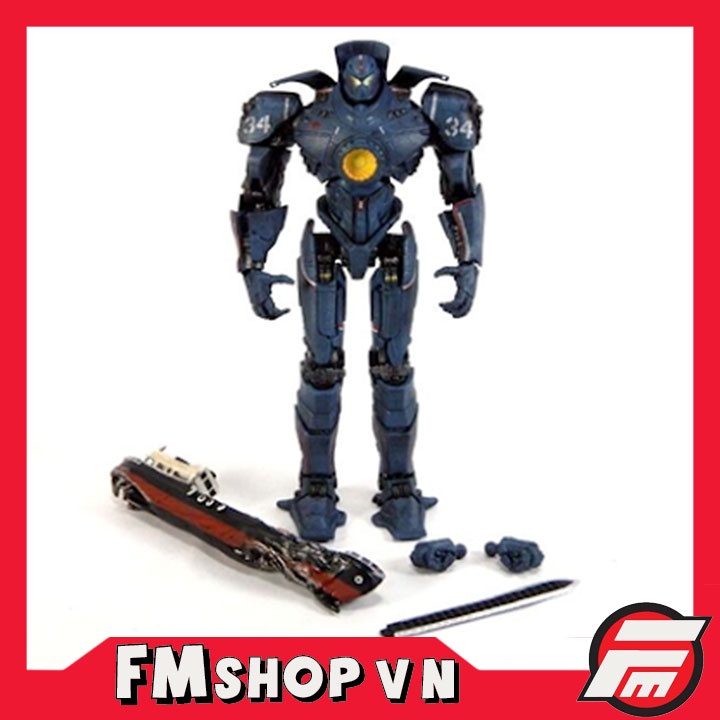 FIGURE NECA PACIFIC RIM GIPSY DANGER HONG KONG BRAWL CHINA VER MÔ HÌNH NHÂN VẬT