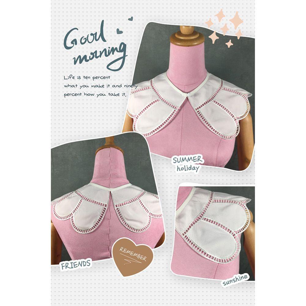 Cổ Áo Ren Rời Cổ Bẻ Thời Trang Nữ