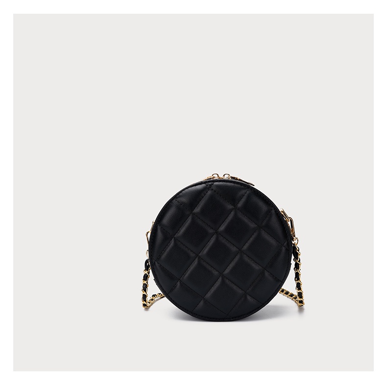 🌸Hàng Order🌸 Túi Xách Nữ CEEKAY Kiểu Dáng Tròn Họa Tiết Da Trần Quai Da Phối Xích Sang Chảnh Nữ Tính 🌸Hàng Quảng Châu