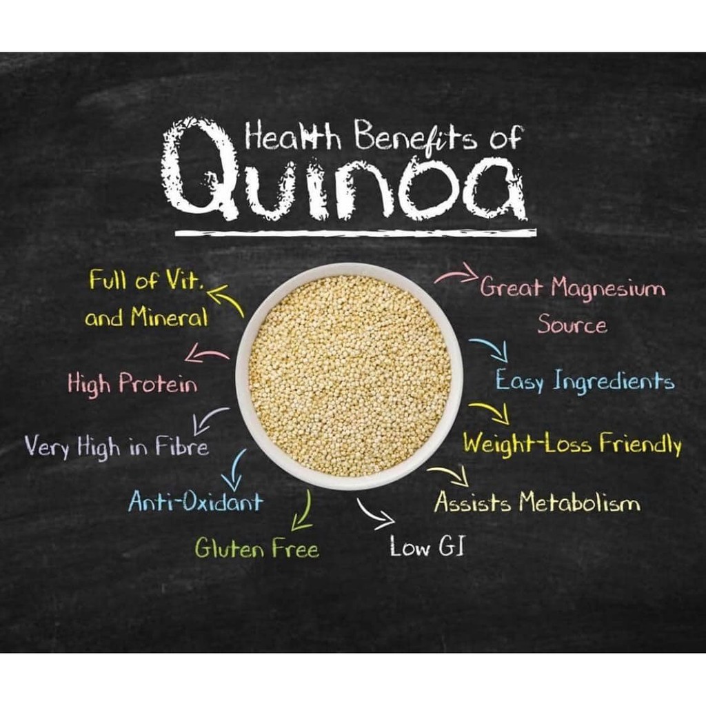 Hạt quinoa trắng hữu cơ Kirkland - 2.04kg