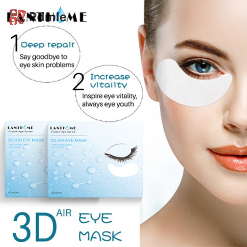 [COD]# RDMLE 60 Pcs Eye Mask Firming Remove Dark Circles Wrinkle Brightening Moisturizing Skin Care