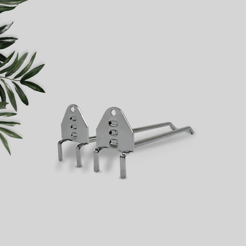 Móc treo phụ kiện 2 ⚡ SALE CỰC SỐC ⚡ Móc cài tôn lỗ 2 chân treo đồ cửa hàng, chất liệu cao cấp bền bỉ