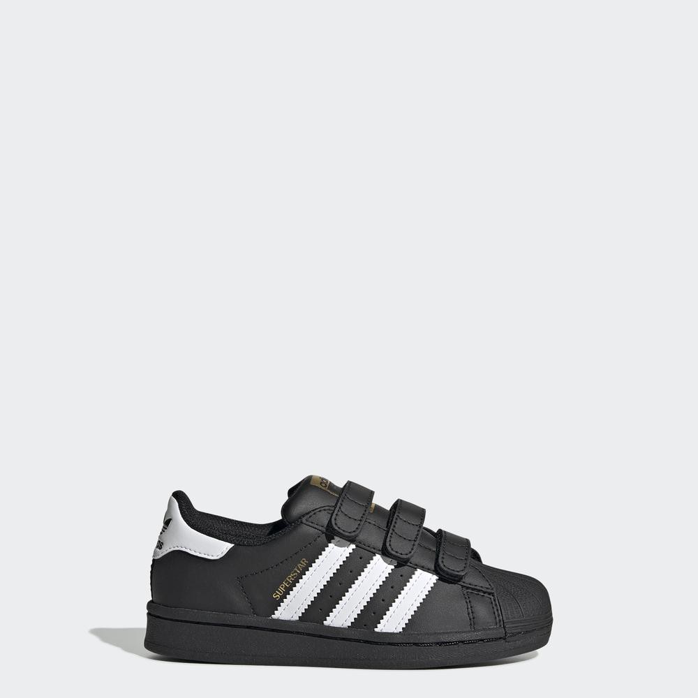 [Mã WABRD7 giảm 150K đơn 1 Triệu] Giày adidas ORIGINALS Unisex Trẻ Em Superstar Màu Đen EF4840