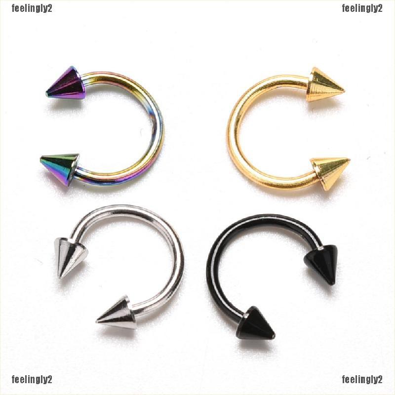 Khuyên Mũi Kim Loại Hình Ngựa Độc Đáo