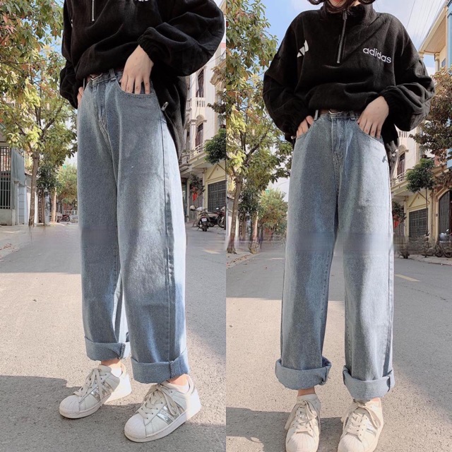 Quần jeans ống rộng_unisex | BigBuy360 - bigbuy360.vn