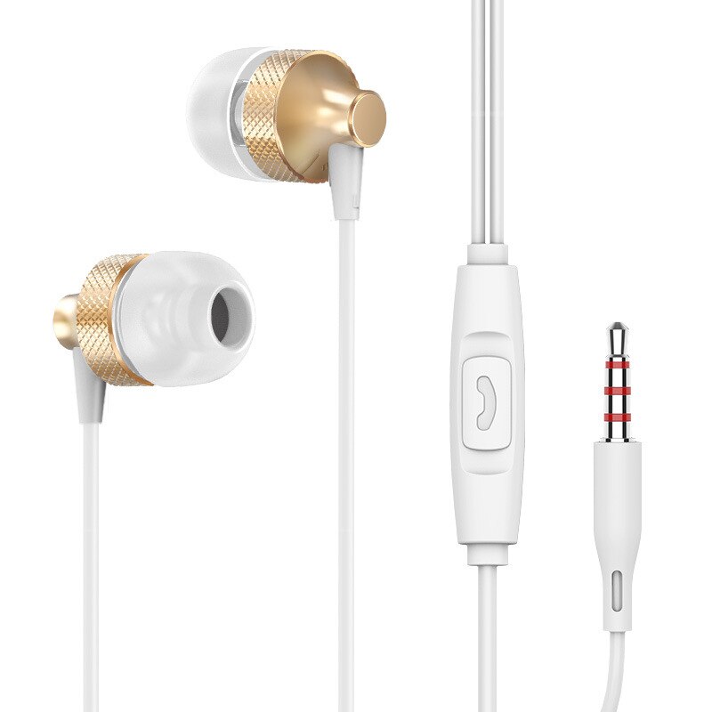 Tai Nghe In-Ear Hifi Dj 4d Đầu Cắm 3.5mm Cho Điện Thoại Thông Minh