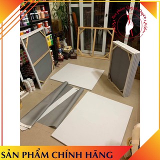 [GIÁ RẺ] VẢI VẼ SƠN DẦU, ACRYLIC  TOAN HÀN XÁM KT 1M x 1M75