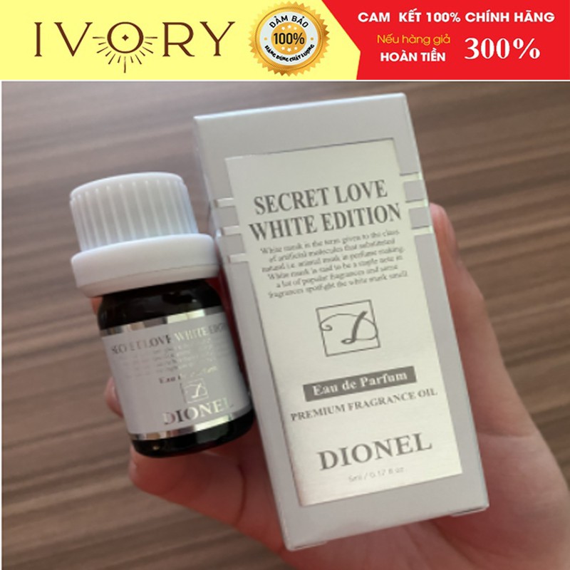 Nước Hoa Bím Dionel Secret Love Màu Trắng 💖 Mua 2 Tặng 1 💖 Nước Hoa Vùng Kín Nữ Hàn Quốc 5ml Tốt Nhất Cho Cô Bé