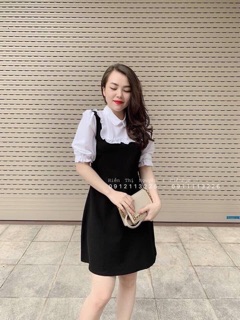 Váy giả yếm vintage