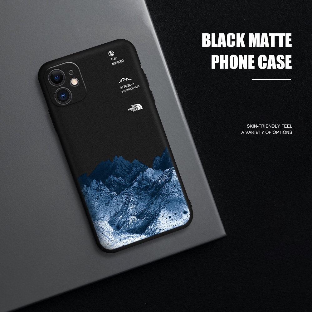 Ốp Điện Thoại In Logo The North Face Cho Redmi 10 9T 9C Xiaomi 11T Pro Note 10 Pro Mi 11 Lite Pocophone F1 Mi Max 3 Mi 8 Lite
