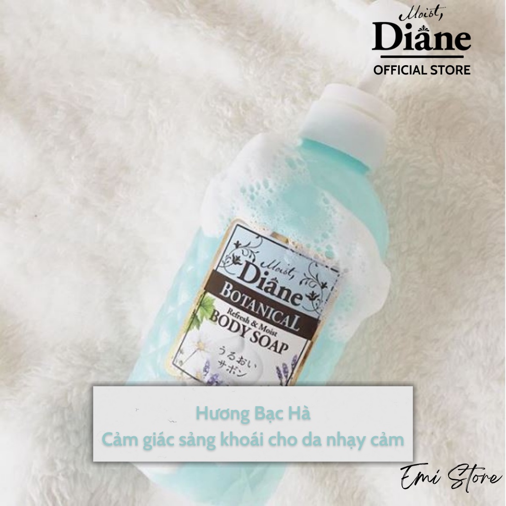 Sữa tắm Tự nhiên  Hương trái cây - Moist Diane Botanical Refresh - 500ml