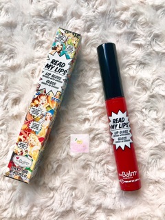 Son Bóng The Balm Read My Lips - Lip Gloss