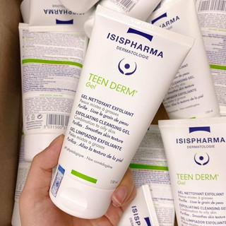 Gel Rửa Mặt Ngăn Ngừa Mụn Isis Pharma Teen Derm Gel