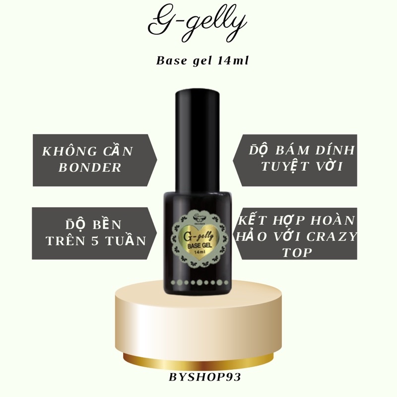 Sơn gel liên kết G-gelly base cao cấp (14ml)