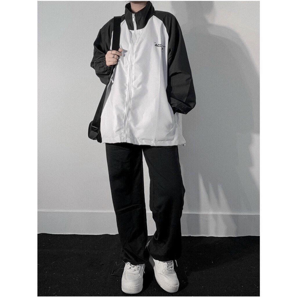 (HCM) ÁO KHOÁC DÙ 2 LỚP , FORM RỘNG THỜI TRANG HÀN QUỐC - PHONG CÁCH GENZ UNISEX SIÊU CHẤT CHO CÁC BẠN TRẺ KOKO MI FASHI