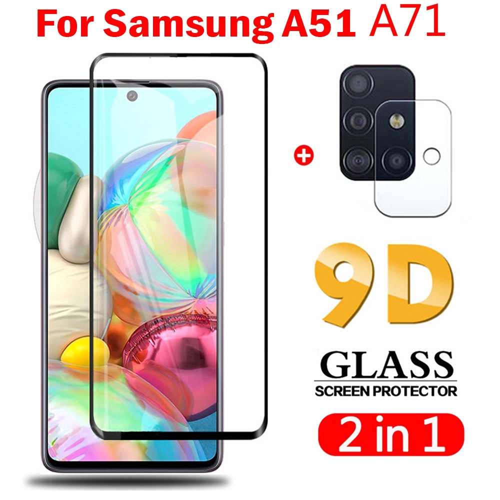 Miếng dán cường lực bảo vệ camera kèm phụ kiện cho Samsung Galaxy A51 A71