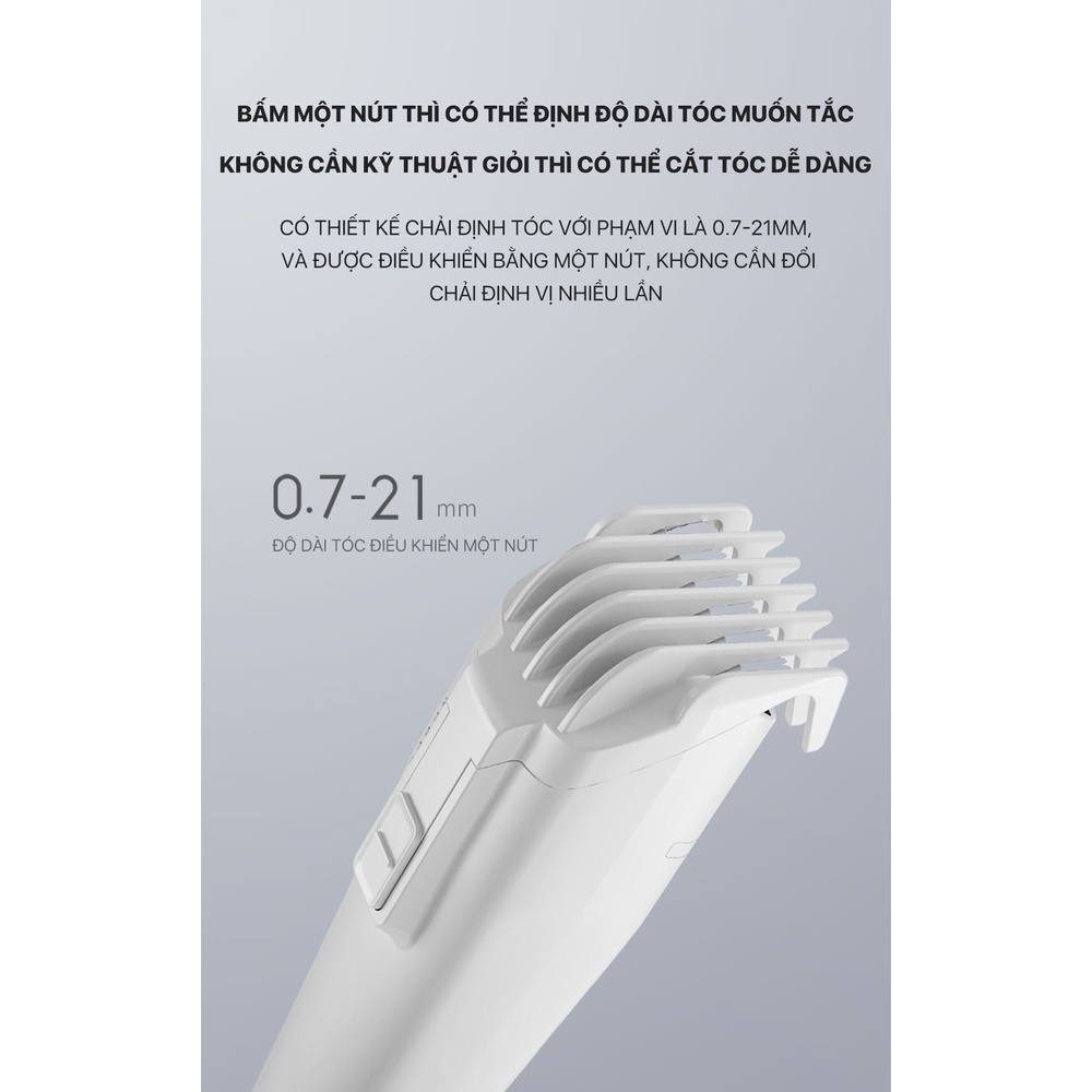 Tông đơ cắt tóc Enchen Boost 2 pin sạc siêu bền 2 tông đơ cắt tóc gia đình