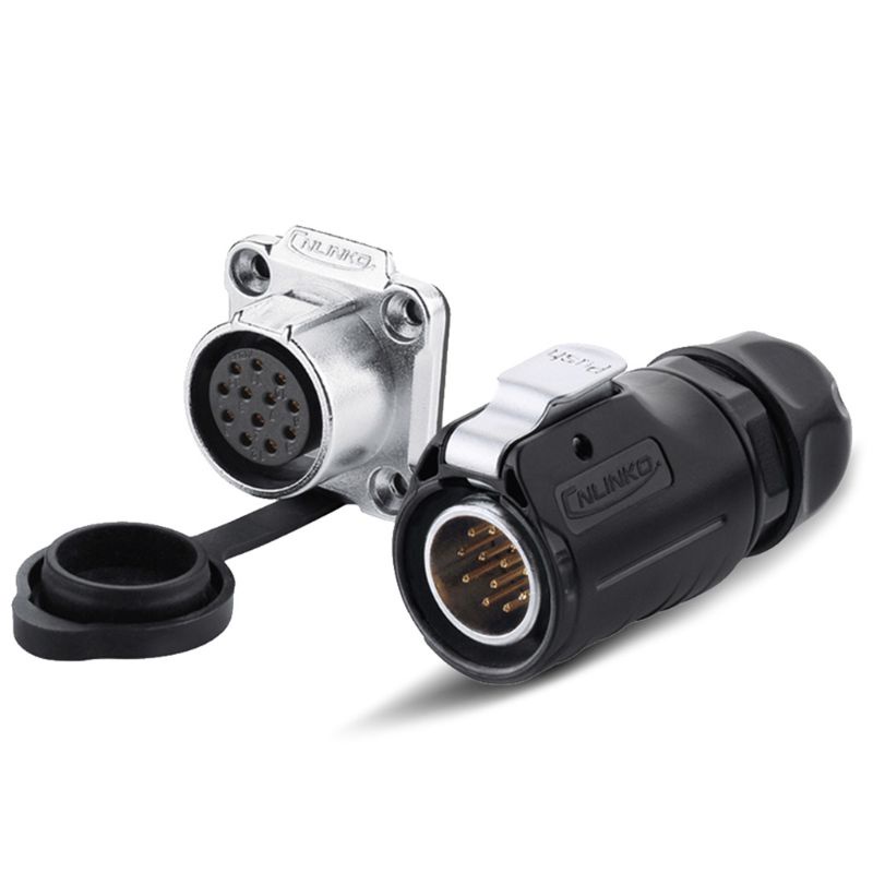 Ổ CắM KếT NốI LP20 2 / 5 / 7 / 9-pin ChốNg NướC Cho ĐầU Cắ