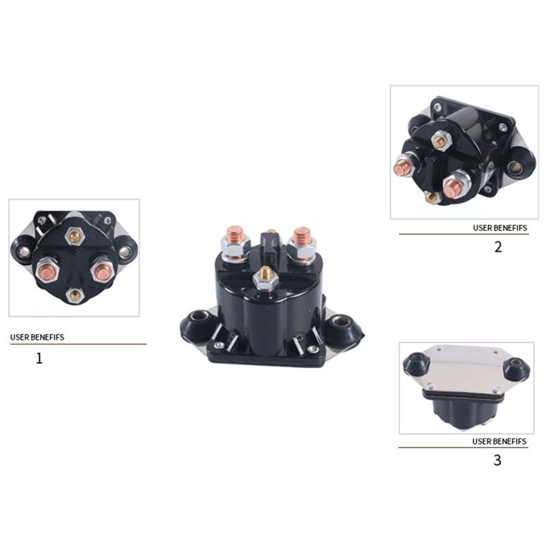Rơ Le Khởi Động Điện Từ 12V 12V Chất Lượng Cao 8968258