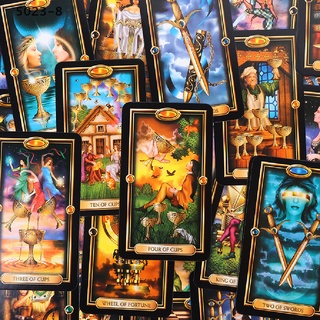 Bộ Bài Tarot 5023-8 Easy Gilded