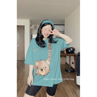 Áo phông gấu- ảnh thật shop chụp