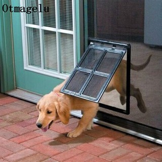 Cửa ra vào bảo vệ cho thú cưng kèm phụ kiện kính