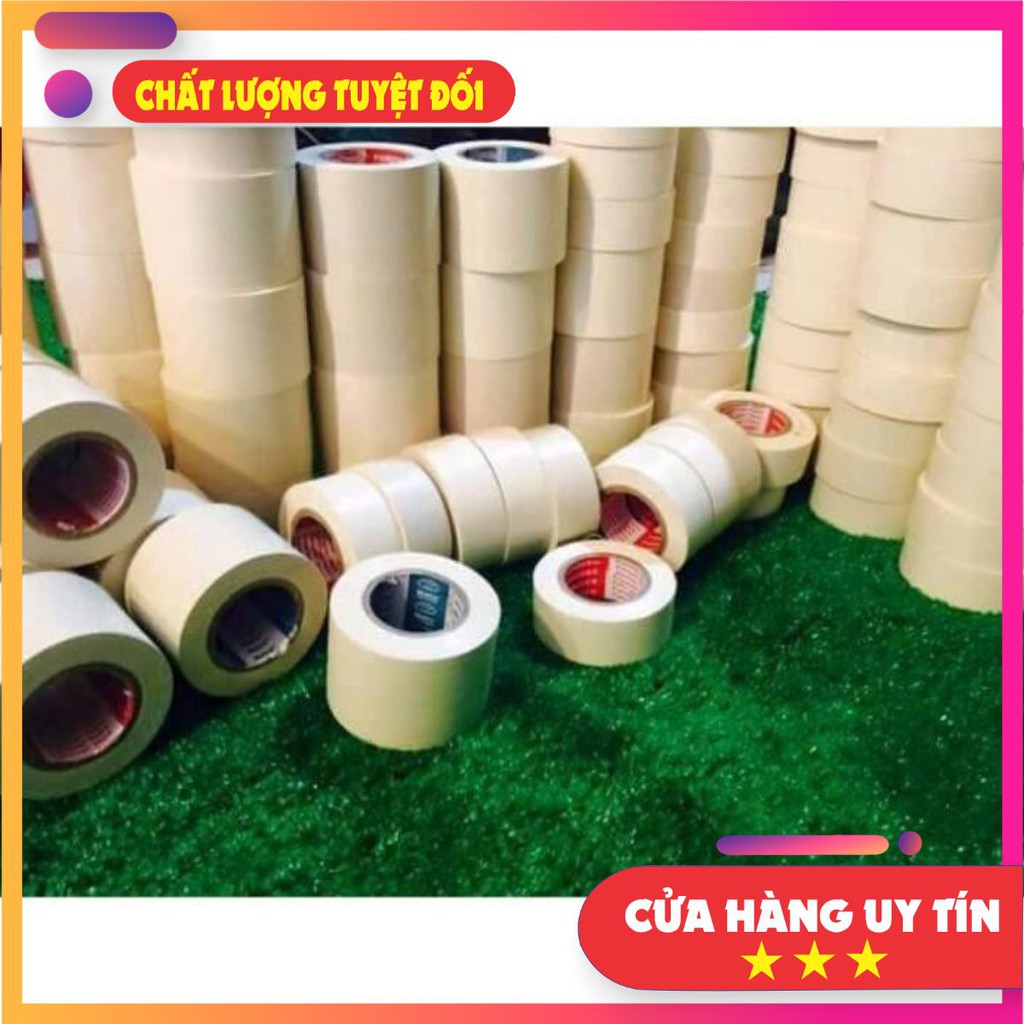 Băng keo thể thao Nano Nhật bảo vệ cơ khớp (loại 3cm & 5cm màu kem)