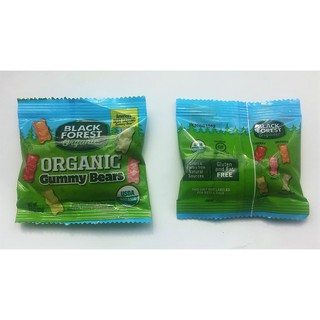 Kẹo dẻo gấu hữu cơ Black Forest 23g
