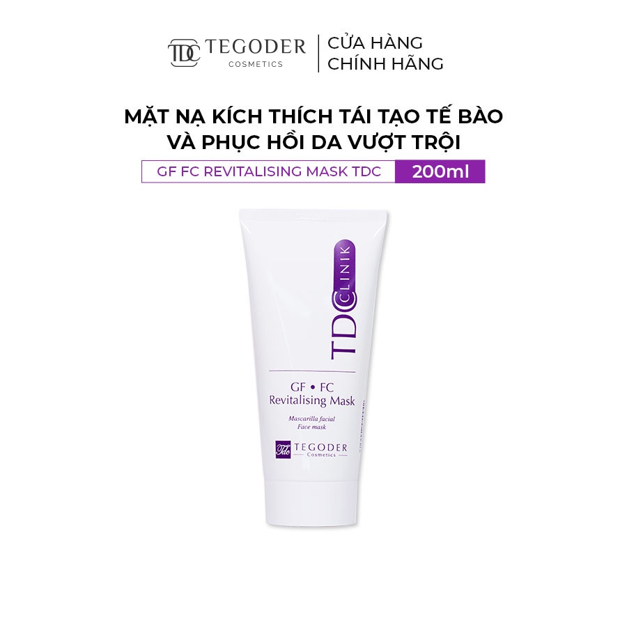 Mặt nạ kích thích tái tạo tế bào và phục hồi da vượt trội Tegoder GF FC Revitalising mask TDC 200 ml mã 9942