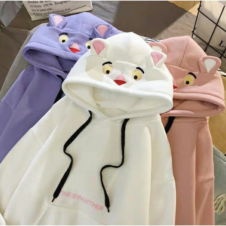 ÁO HOODIE chú báo Pink Panther | BigBuy360 - bigbuy360.vn