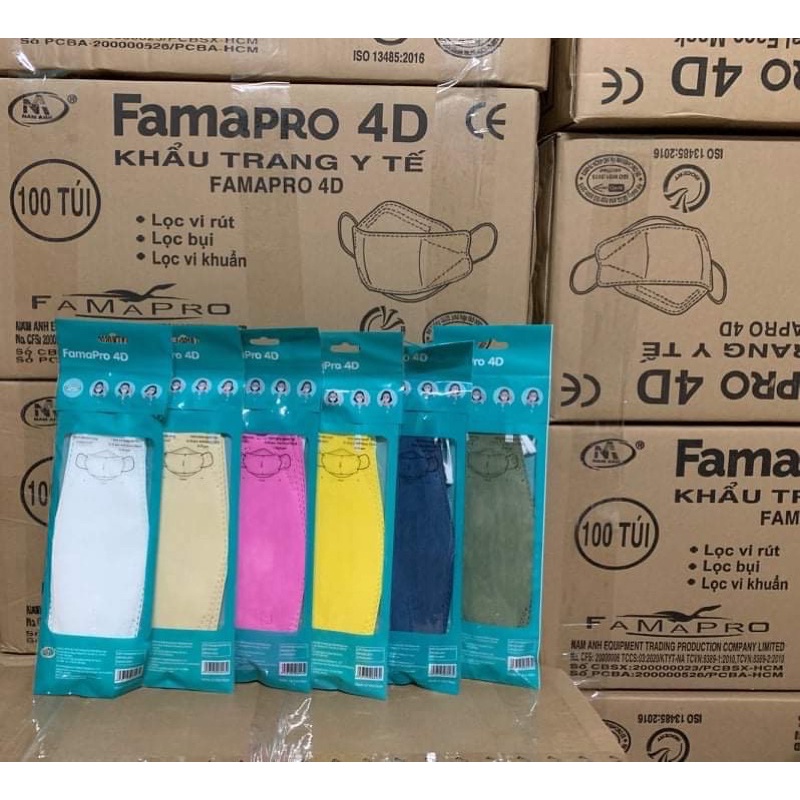 Khẩu trang KF94 đủ màu