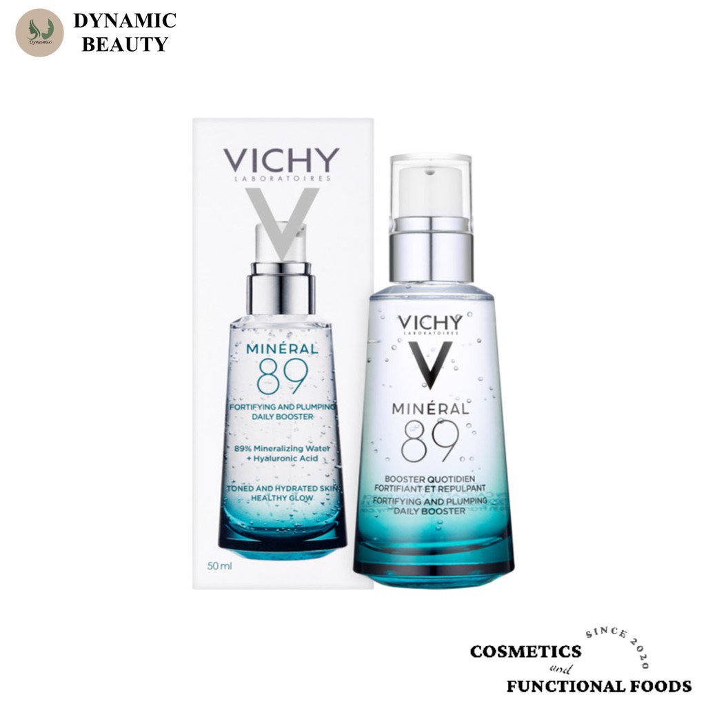 [Serum Vichy 89] Tinh chất Vichy mineral 89 booster dưỡng khoáng cô đặc căng bóng da, phục hồi và bảo vệ da 50ml