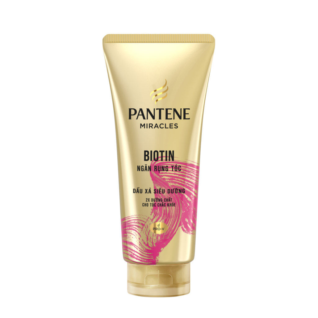 [Hb Gift] Dầu Xả Pantene Ngăn Rụng Tóc 3 Minute Miracle Biotin Strength Intensive Serum Conditioner 150Ml