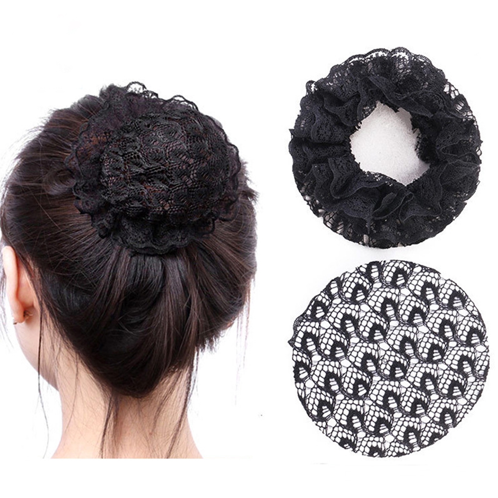 Tấm Lưới Che Tóc Đàn Hồi Tiện Dụng Cho Bé Gái