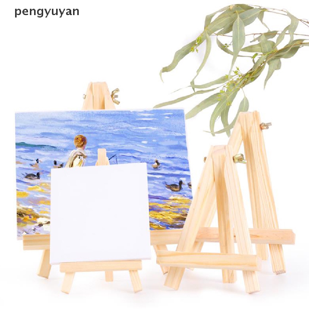Giá Đỡ Ba Chân Mini Bằng Gỗ Dùng Trưng Bày Tranh Canvas