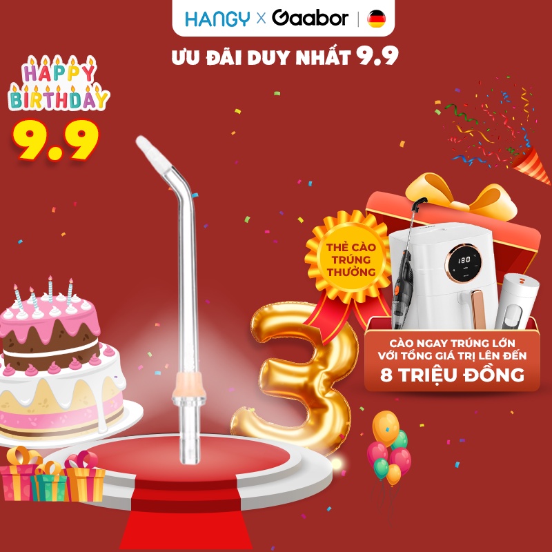 Đầu xịt chỉnh nha máy tăm nước HANGY