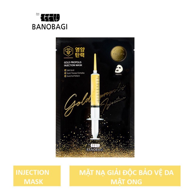 Mặt nạ Banobagi Gold Propolis Injection Mask 30ml