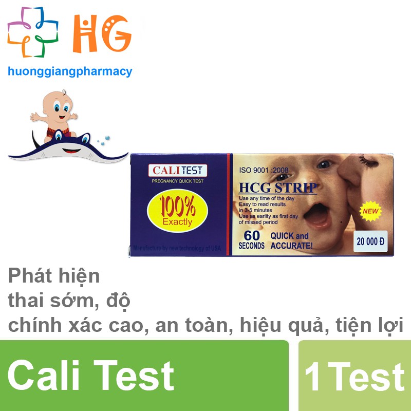 Que thử thai Cali Test (Hộp 1 Que)