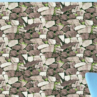 Decal giấy dán tường gạch lát 3D (khổ rộng 0.45m)