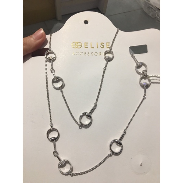 Dây chuyền elise hạt đá